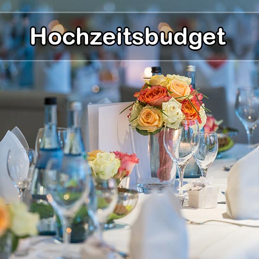 Kosten einer Hochzeit - Hocchzeitsbudget