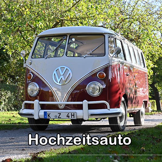 Hochzeitsauto VW Bulli T1