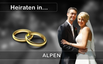 Hochzeit - Heiraten in  Alpen