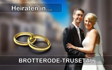 Hochzeit - Heiraten in  Brotterode-Trusetal
