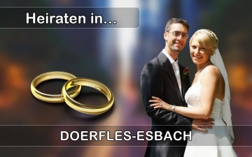 Hochzeit - Heiraten in  Dörfles-Esbach