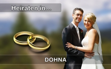 Hochzeit - Heiraten in  Dohna