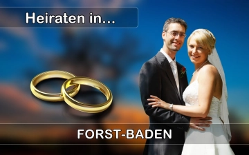 Hochzeit - Heiraten in  Forst (Baden)