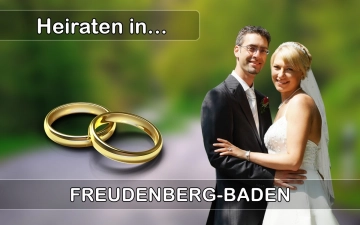 Hochzeit - Heiraten in  Freudenberg (Baden)