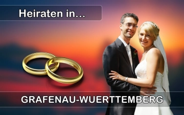 Hochzeit - Heiraten in  Grafenau (Württemberg)