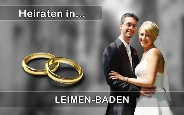 Hochzeit - Heiraten in  Leimen (Baden)