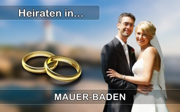 Hochzeit - Heiraten in  Mauer (Baden)