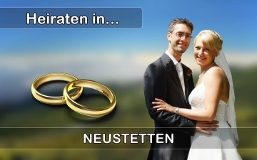 Hochzeit - Heiraten in  Neustetten