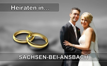Hochzeit - Heiraten in  Sachsen bei Ansbach