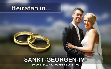 Hochzeit - Heiraten in  Sankt Georgen im Schwarzwald