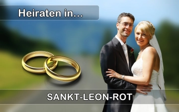 Hochzeit - Heiraten in  Sankt Leon-Rot