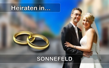 Hochzeit - Heiraten in  Sonnefeld