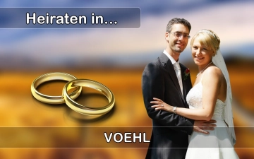 Hochzeit - Heiraten in  Vöhl