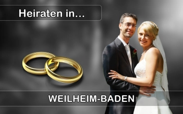 Hochzeit - Heiraten in  Weilheim (Baden)