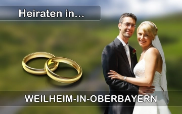 Hochzeit - Heiraten in  Weilheim in Oberbayern
