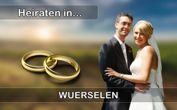 Hochzeit - Heiraten in  Würselen